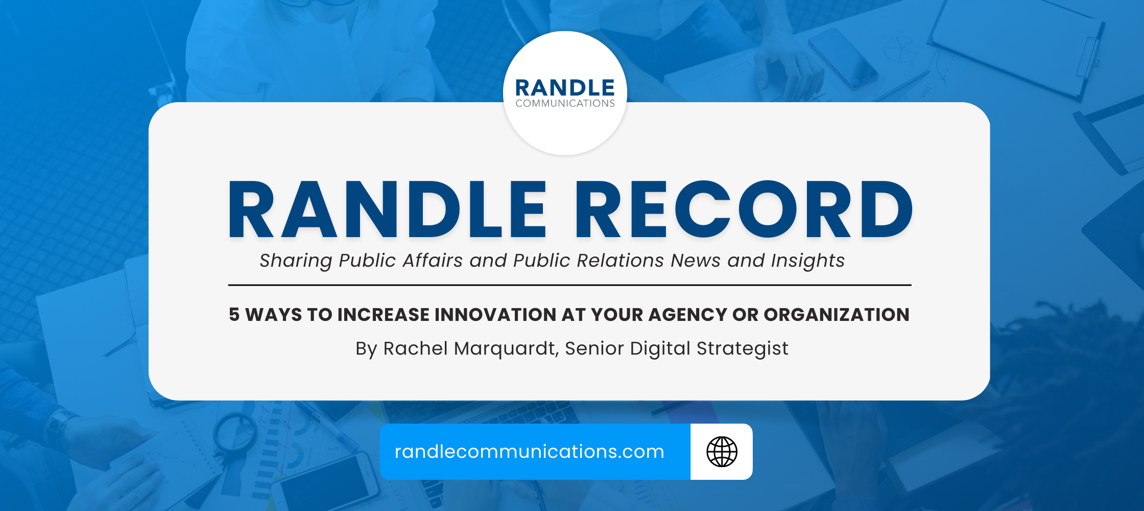 Randle Record blog banner image